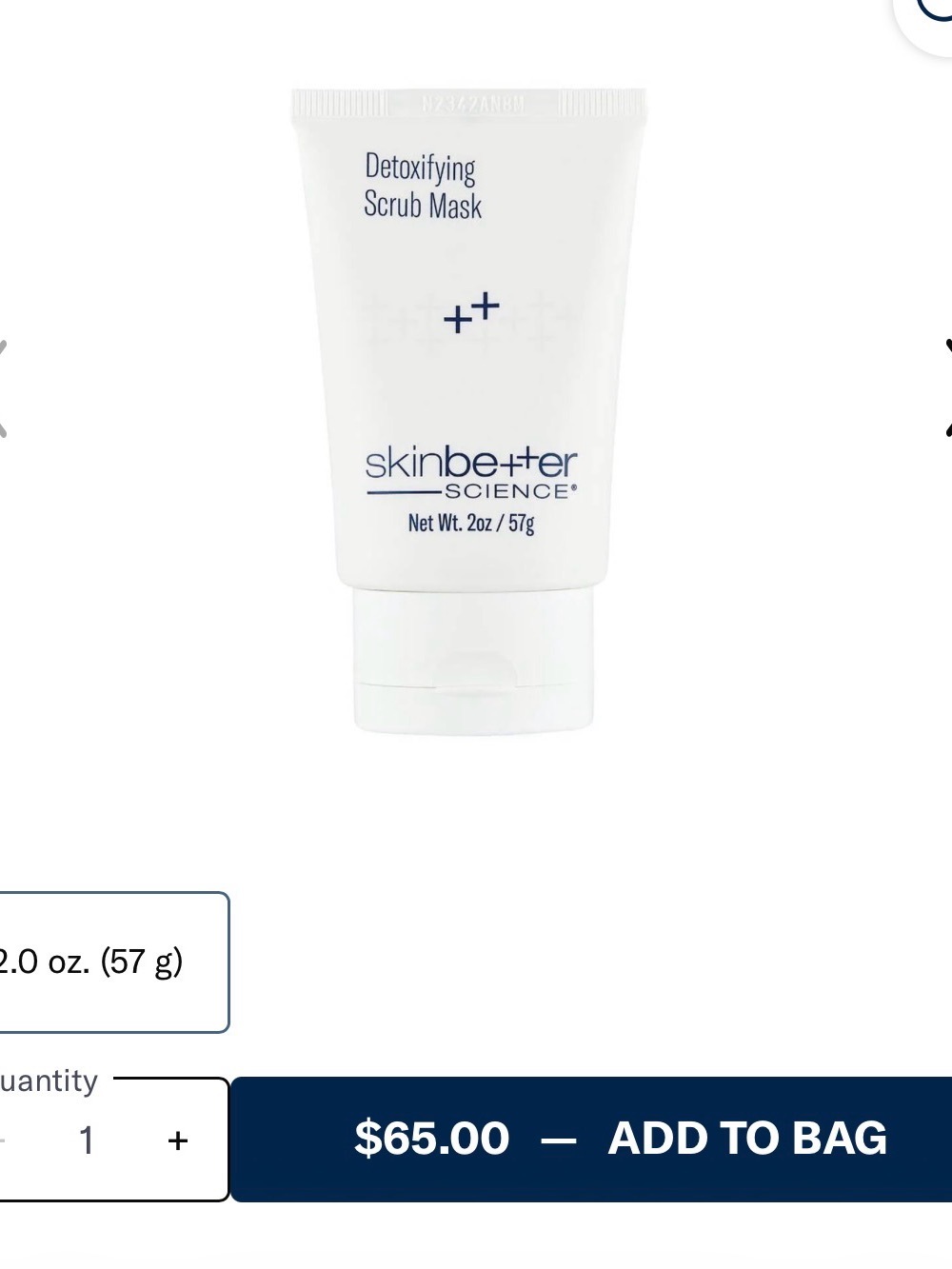 Skinbetter Science Detoxifying Scrub Mask - Picture 3 of 3